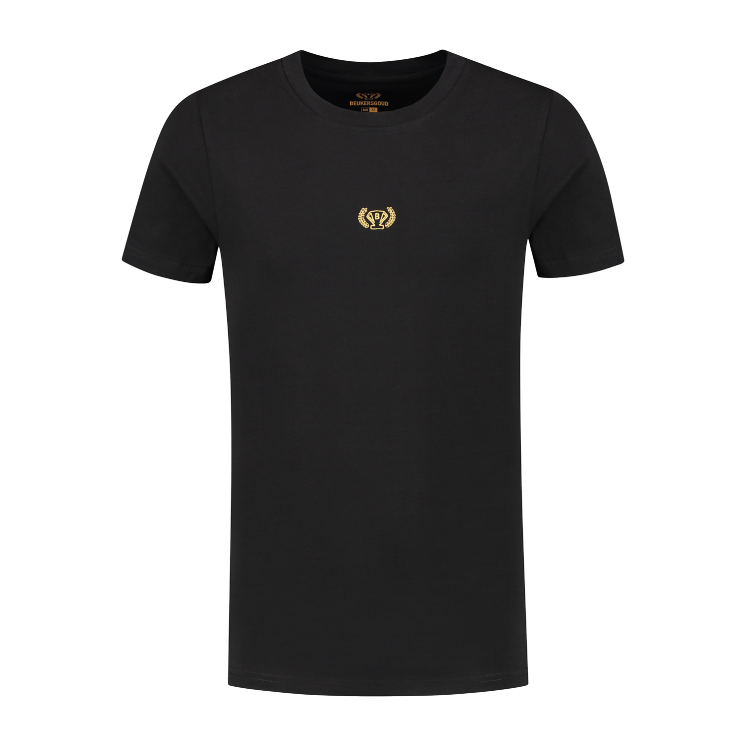 Beukers Goud T-shirt - Zwart
